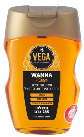 ווגה - סירופ אורז מלא בתוספת אגבה ומייפל