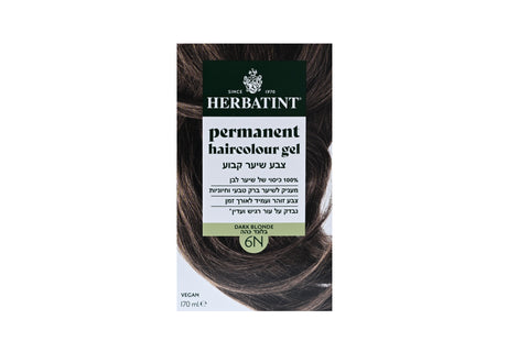 הרבטינט - N6 - ערכת צבע טבעי לשיער - בלונד כהה