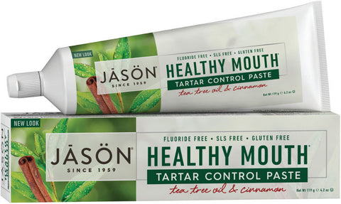 ג'ייסון נטורל - Jason Natural - משחת שיניים עץ התה לחניכיים רגישים - טבע ביוטי