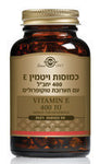 סולגאר - ויטמין E-400 עם תערובת טוקופרולים - 50 כמוסות רכות - טבע ביוטי