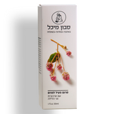 מיכל סבון טבעי - סרום פנים עם ארכובית ונר הלילה  - 30 מ"ל