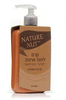 קרם לחות ועיצוב לשיער יבש ופגום מסדרת האגוזים - NATURE NUT - טבע ביוטי