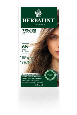 הרבטינט - N6 - ערכת צבע טבעי לשיער - בלונד כהה