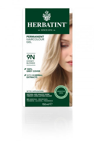 הרבטינט - N9 - ערכת צבע טבעי לשיער - בלונד דבש