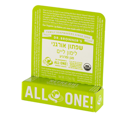 ד"ר ברונר - שפתון למון ליים אורגני
