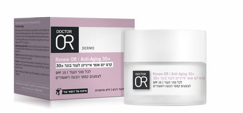 רניו עור קרם יום 30+ אנטי אייג'נג spf15