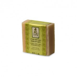 מיכל סבון טבעי - סבון מוצק ממריץ לימון ליים ומנטה - 115 גרם - טבע ביוטי